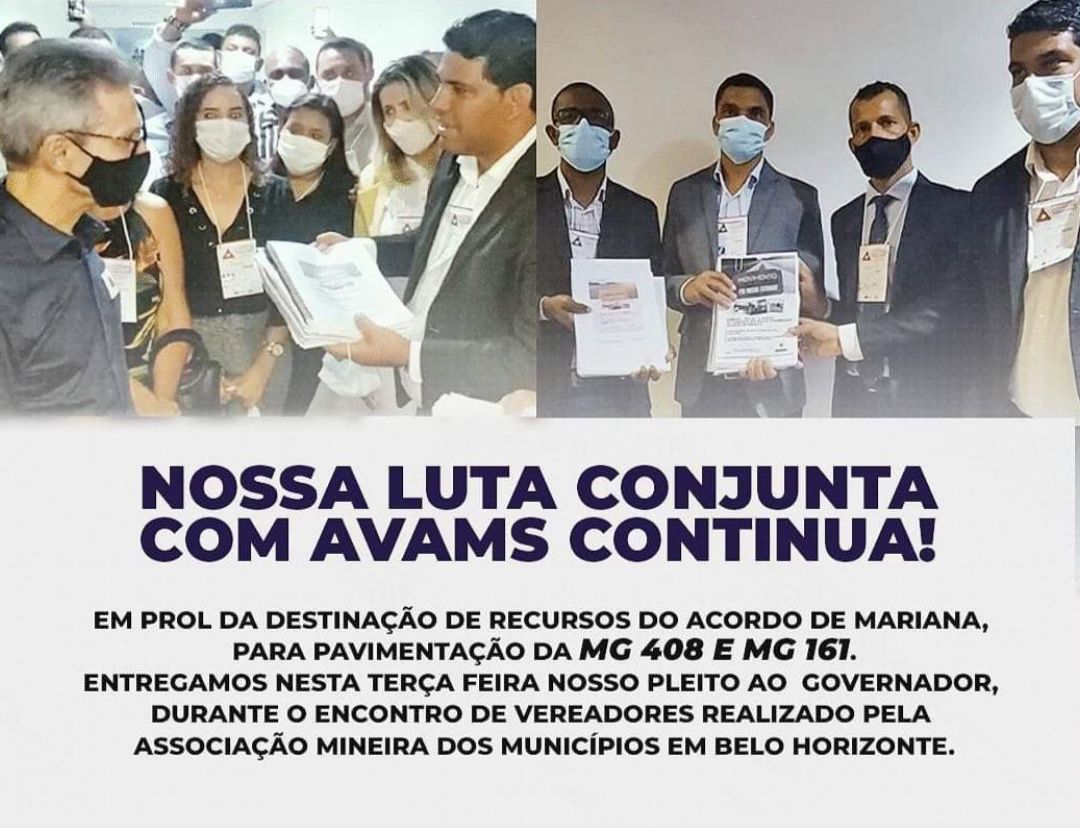 Vereador Chico Paiva reivindica pavimentação asfáltica que liga Brasilândia de Minas a Buritizeiro. 